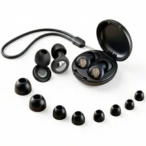 Earplugs Tech-Protect QuietFit — Tech-Protect QUIETFIT EARPLUGS BLACK, reusable ear protection