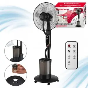 Fan heater Klausberg KB-9043 misting floor fan with humidifier