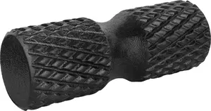 Masāžas rullis Rebel RBA-3071 ar izciļņiem, EPP materiāls, 15x42 cm, melns