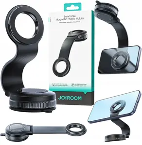 Magnetic Phone Holder Joyroom JR-ZS518 — Bendable Mount, Black