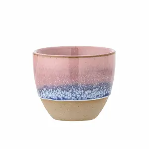 Cup Bloomingville 82072065 — single ceramic cup, 0.195 L, Rose color
