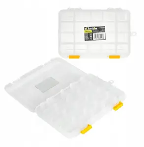 Keltin organizer screw box with 20 compartments – storage container for screws and small parts