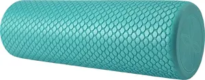 Masāžas rullis Gaiam 60560 — zils, teksturēts putu rullis miofasciju atslābināšanai