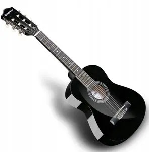 Classical Guitar SUPRIMO JRC SET BK 1/4 size, black — SUPRIMO