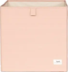 Toy Storage Bin 3 Sprouts IBXSCL — Clay-colored fabric container for toys