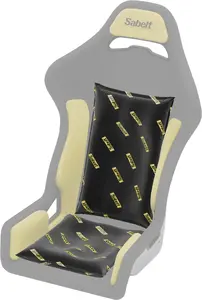Sēdekļa spilvens Heusinkveld Sabelt Sim Foam Pro Kit Seat ergonomisks 40x50 cm melns