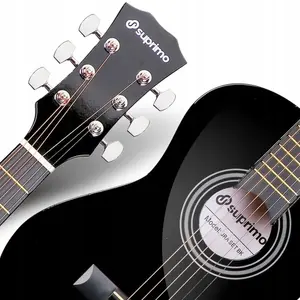 Acoustic guitar SUPRIMO JRA SET BK by SUPRIMO — 1/4 size, black