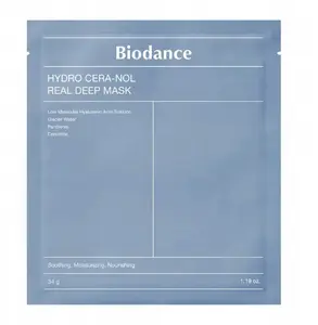 Тканевая маска для лица Mediheal BIODANCE Hydro Cera-nol Real Deep Mask 34 г — увлажнение с церамидами