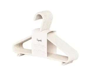 Clothing hanger 3 Sprouts SP3IHWCRM15 Cream, 2 hooks, pack of 15