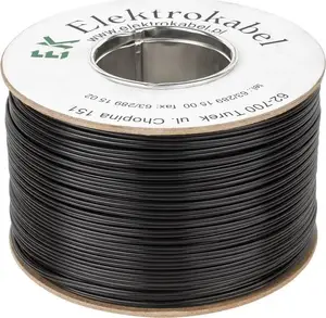 Speaker Cable LP SMYp 2 x 0.22 mm² black 300 m