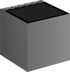 Наружный солнечный светильник-настенный Viking SR32 — LED-киль с интегрированной солнечной панелью и режимами движения/освещения