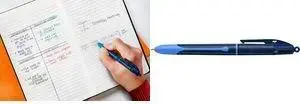 Ballpoint Pen BIC 4 Colours Smooth Drop (524095) — blue, red, green, black ink, round barrel