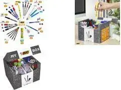 Набор для письма BIC MY BIC BOX 124 предмета — канцелярские принадлежности для школы и офиса (MPN 933953)