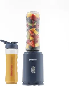 Personal Blender Progress EK6693PVDE Smoothie To Go — Portable Single-Serve Blender, Rechargeable