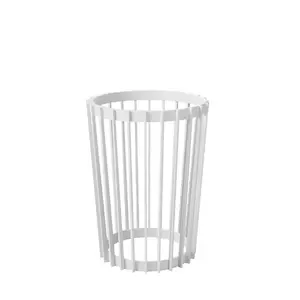 Puķu poda statīvs FORM_PLASTIC Standy1 priekš 24/30 cm ieliktņiem, divpusējs, H40cm, balts