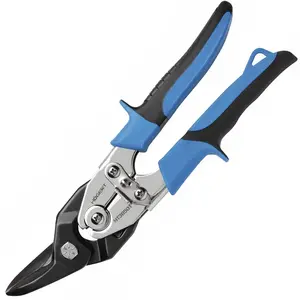 HOGERT HT3B502 tin snips 250 mm, right-cut, for sheet metal