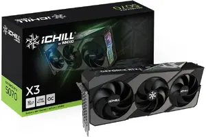 Graphics Card Inno3D iChill GeForce RTX 5070 X3 — 12 GB GDDR7, 192-bit, PCIe 5.0