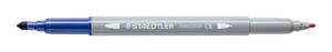 Filceri Staedtler 3280, šķiedras galiņš, 6 dažādu krāsu