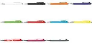 Ballpoint pen Caran d'Ache 888 INFINITE, anthracite gray, medium tip M, blue ink, hexagonal barrel