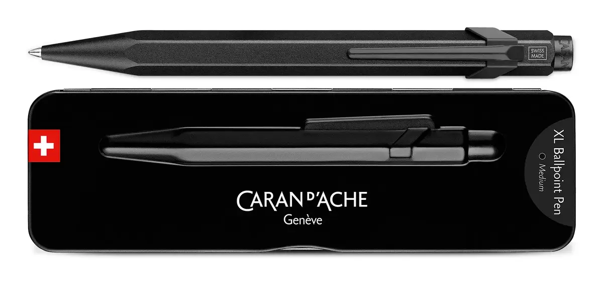 Caran d'Ache 849 XL Black шариковая ручка Photo 3