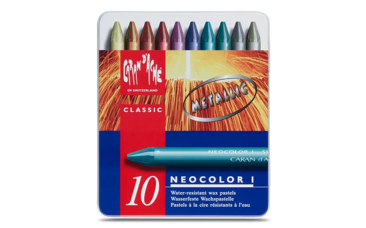Caran d’Ache Neocolor I Hard восковые пастели 10 Photo 2