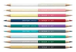 Акварельные карандаши Caran d-Ache CC0999.025, многоцветные, 9 шт., растворимые в воде, FSC, производство Швейцария