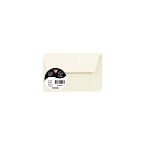 Конверт Clairefontaine 56050C белый 120 г/м² 90 x 140 мм упаковка 20 шт.