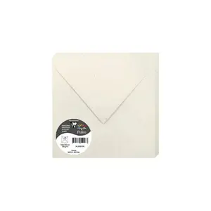 Конверт Clairefontaine 55019C белый 165 x 165 мм 120 г/м² FSC