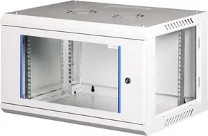 Sienas 9U skapītis Wirewin WCAB PS3 600x600 gaiši pelēks, 100 kg nestspēja, sliedes