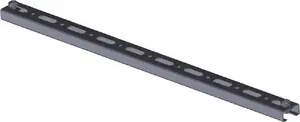 Rack reinforcement rail for stationary 19" shelf SCHROFF VERSTAERKUNGSSCHIENE 23130310, 1 piece