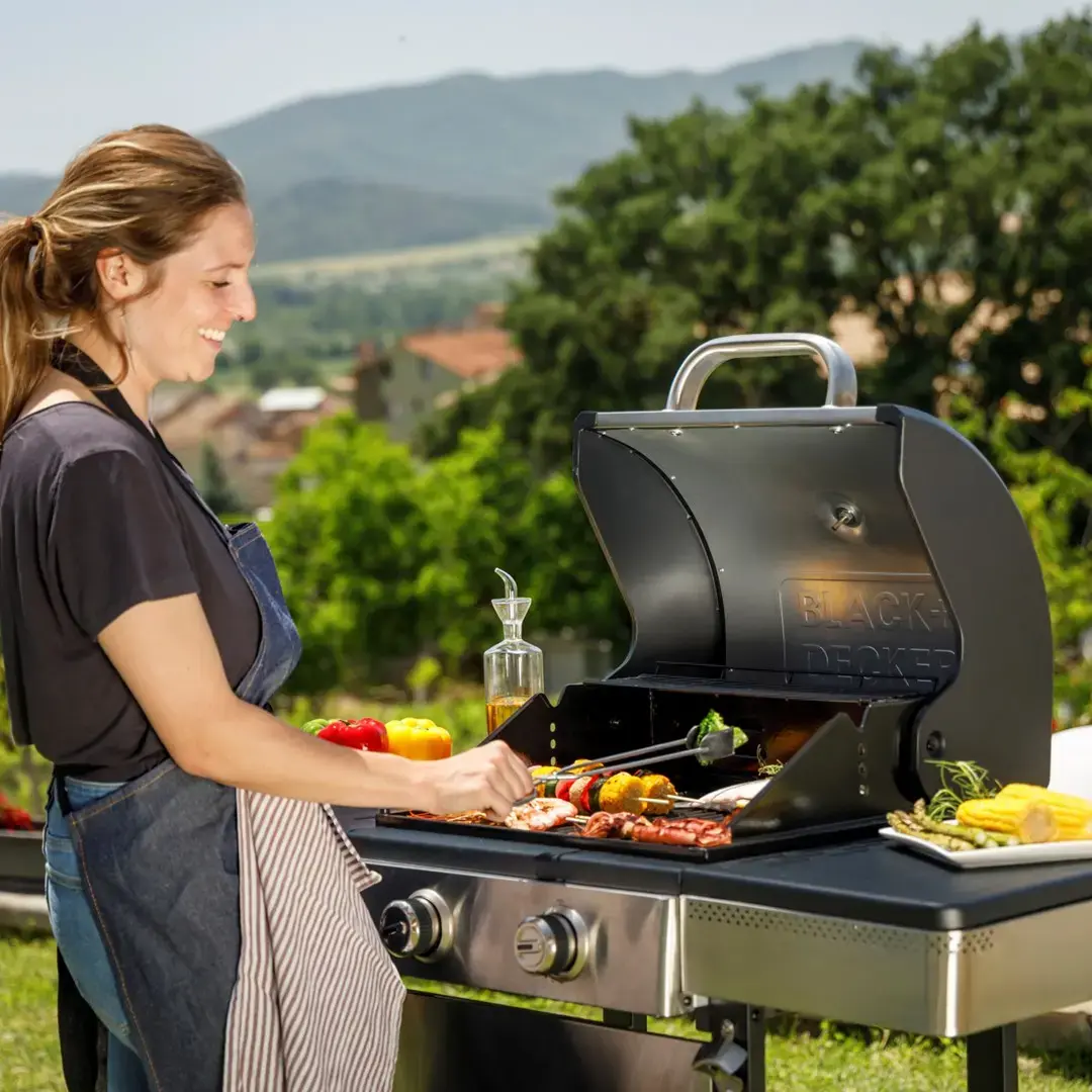 Black & Decker BXOG7200E газовый гриль 2×3,6 кВт Photo 9