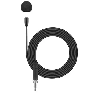 Lavalier Microphone Sennheiser MKE ESSENTIAL BLACK EW — omnidirectional, 3.5 mm jack, black