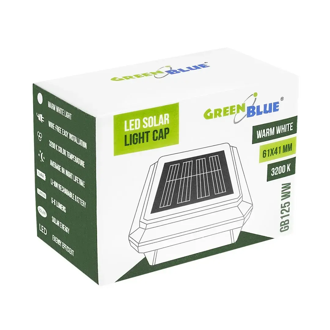GreenBlue GB125 WW saules LED staba lampa 3200K Photo 6