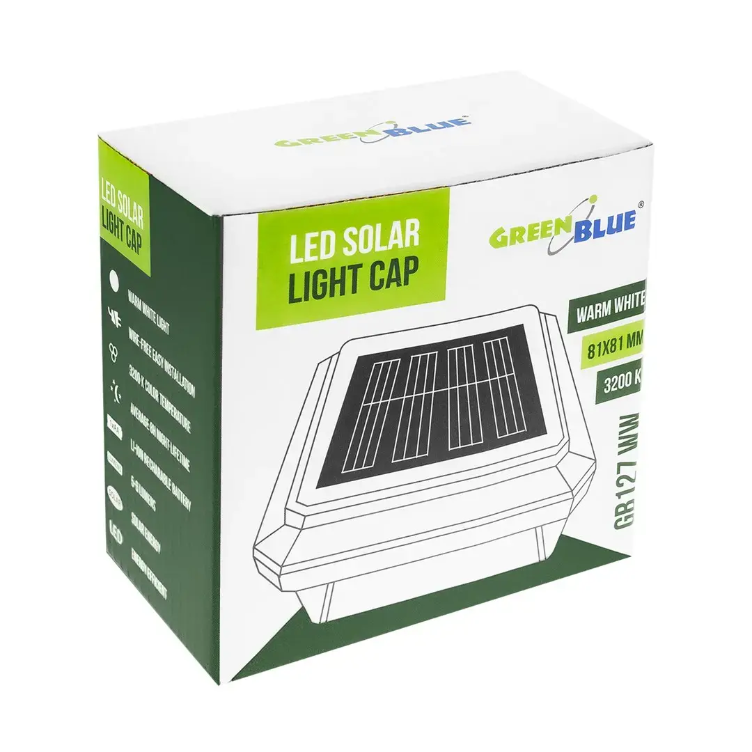 Saules LED staba lampa GreenBlue GB127 WW Photo 6
