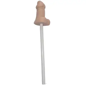 Soft Penis Pencil Light Tone, Diablo Picante D-245420 — soft flexible pen and anti-stress holder