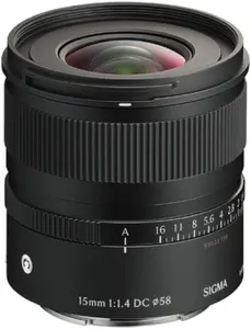 Wide-Angle Lens SIGMA 15mm F1.4 DC Contemporary for Canon RF