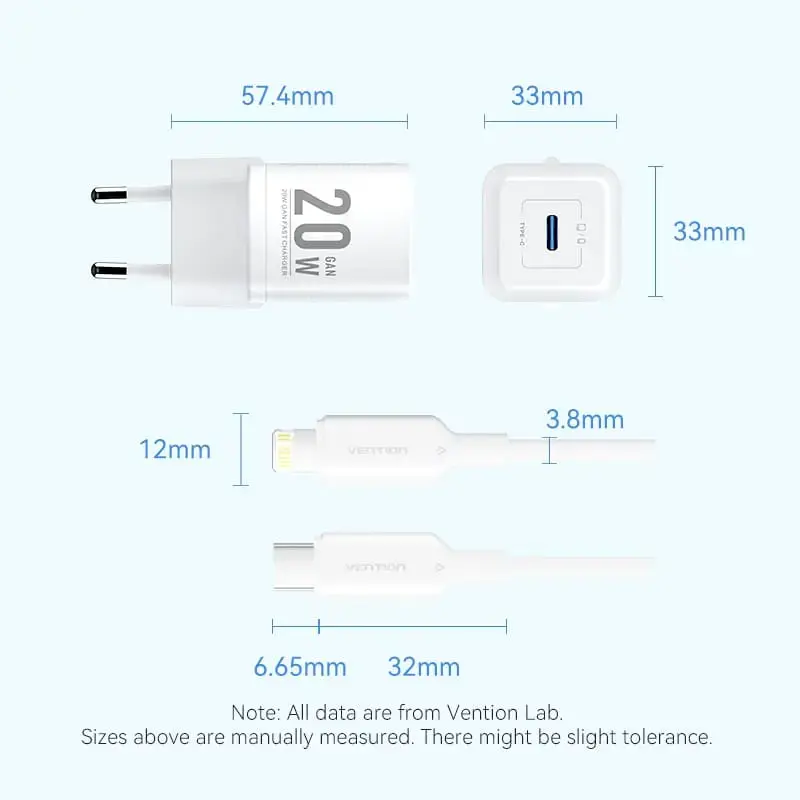 Vention TZ-FEPW0-EU-02 mobile device charger TZ-FEPW0-EU-02 Photo 3