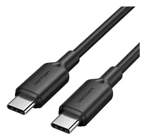 Кабель Vention TRCBF USB-C на USB-C 1 м, USB 2.0, 60 Вт, черный