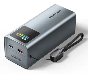Power Bank Vention 20000mAh 100W with USB-A and USB-C, PD 3.0, QC 3.0, PPS
