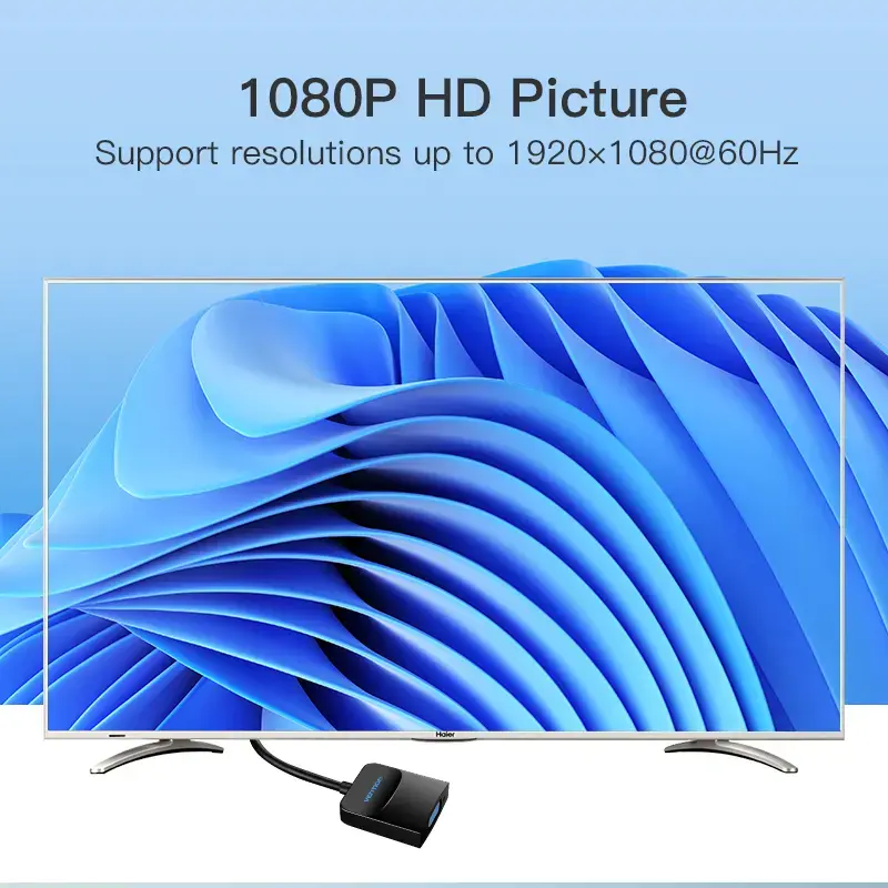 Vention DisplayPort uz VGA kabelis HBFBB Photo 4