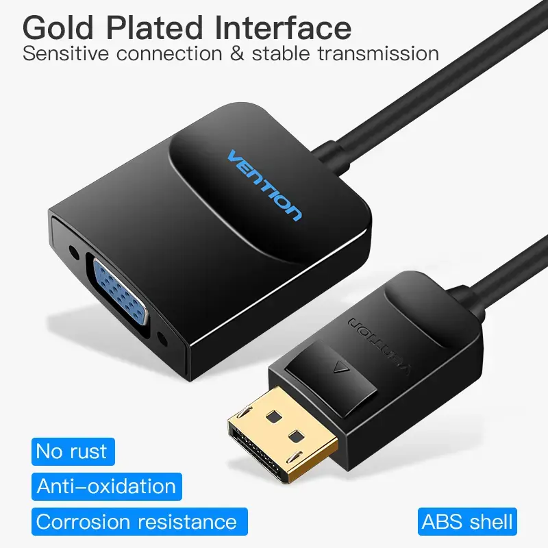 Vention DisplayPort uz VGA kabelis HBFBB Photo 9
