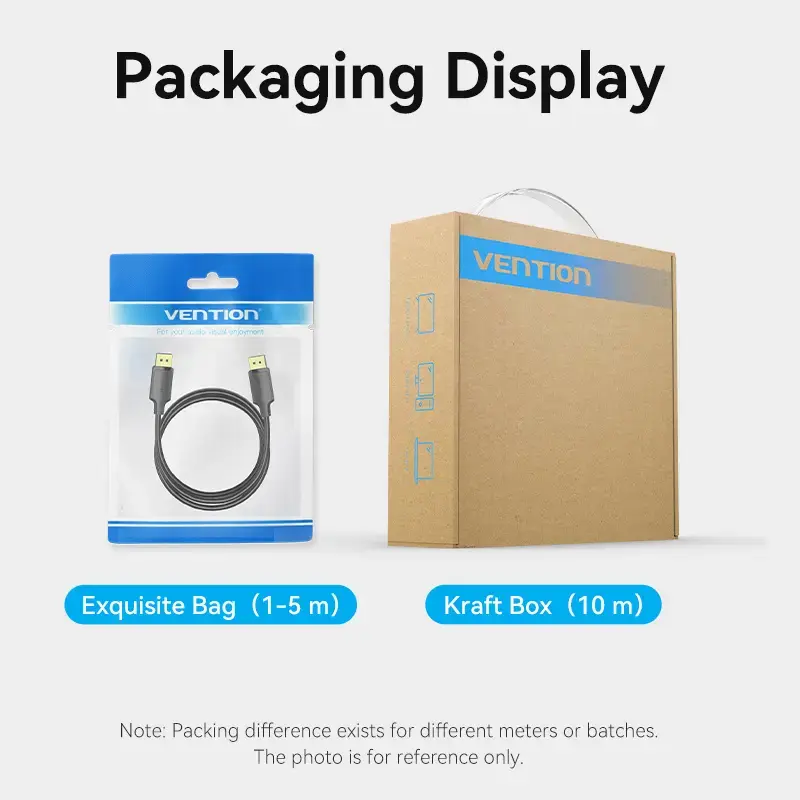 Vention DisplayPort kabelis HAKBF — 1 m, 4K Photo 14