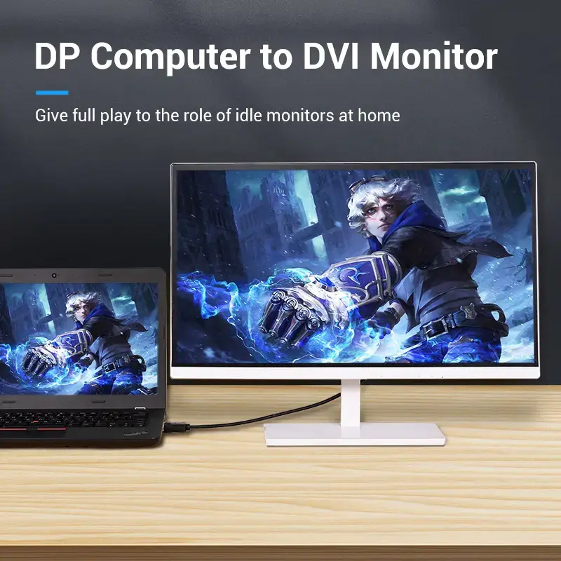 Vention DisplayPort uz DVI kabelis HAFBF 2 m Photo 5