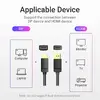 Vention DisplayPort uz HDMI kabelis DP to HDMI 2M Photo 13
