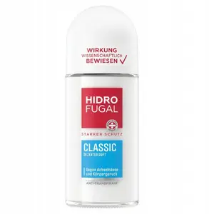 Шариковый антиперспирант Hidrofugal Classic с минералами, без спирта, 50 мл