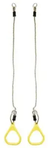 Plastic hoop with PE rope Greenmill GR0155 — circular frame 12 x 13 cm, PE rope 10 mm