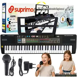 KRUPS SUPRIMO 6109L educational battery-powered illuminated keyboard