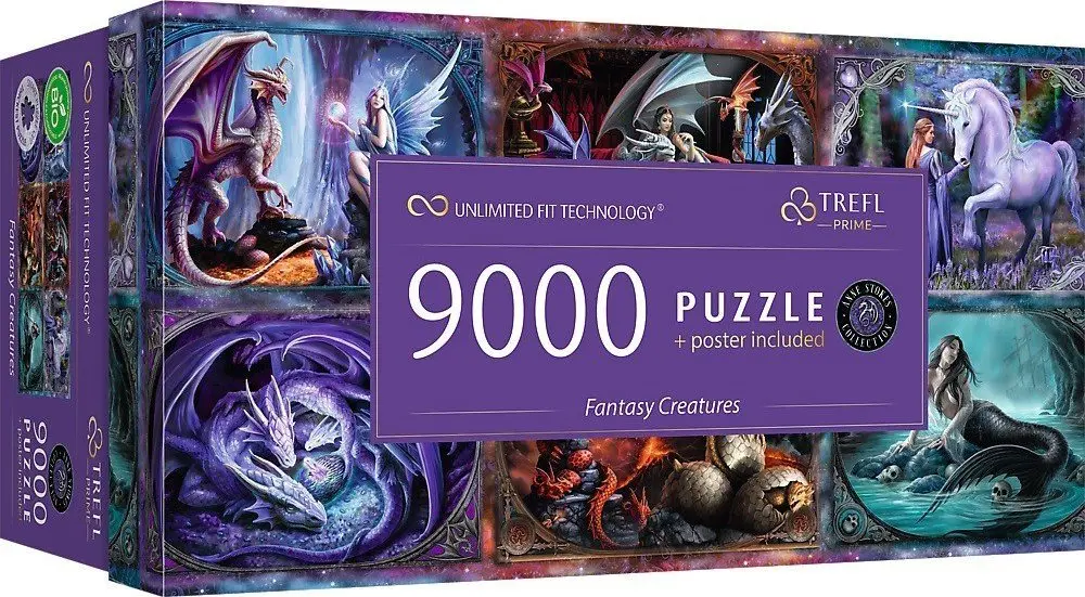 Puzzle TREFL Prime 9000 gab. —