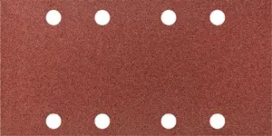 Sandpaper Sheets GRAPHITE 93 x 185 mm K120, hook-and-loop, 5 pcs, with dust holes