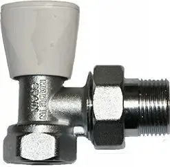 Angled radiator valve ARCO TEIDE PLUS 3/4" female thread, chrome